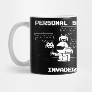 Personal Space Invaders Mug